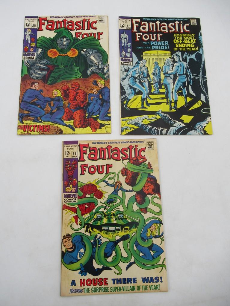 Fantastic Four #86/87/88