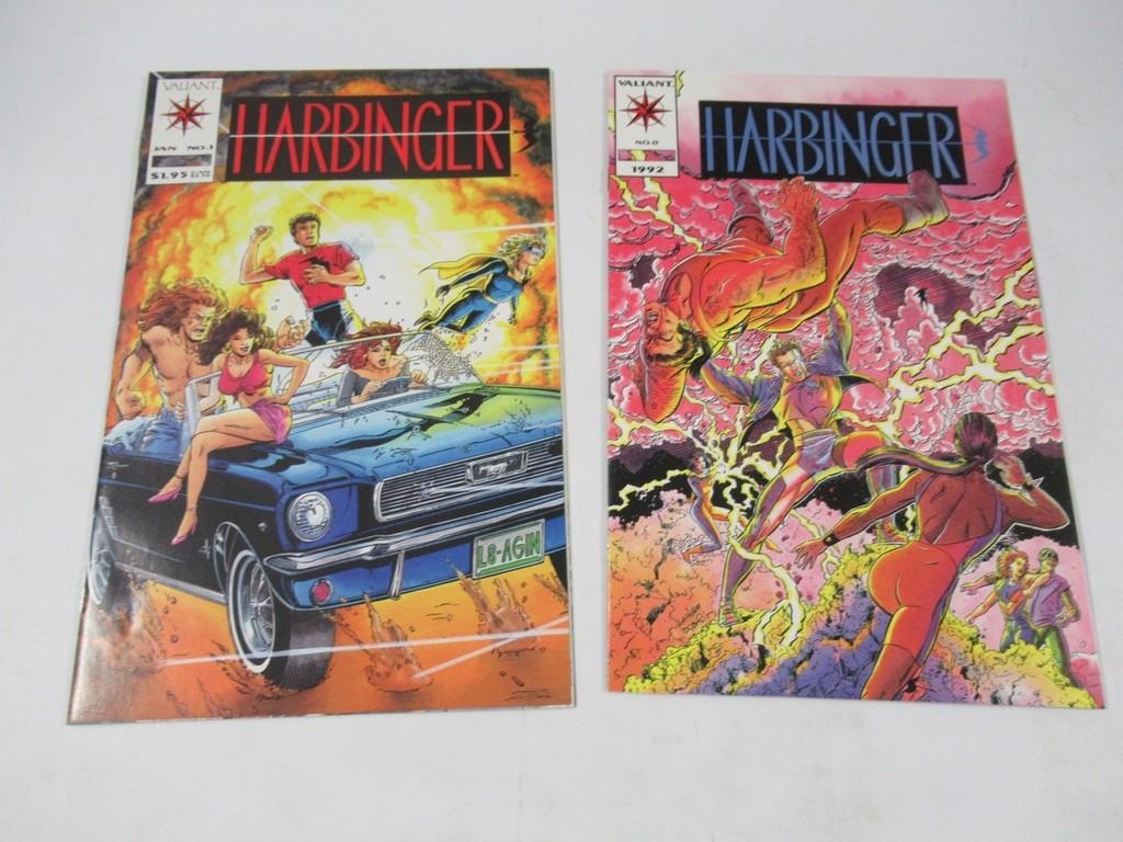 Harbinger #1 + #0 (Mail-Away) Valiant