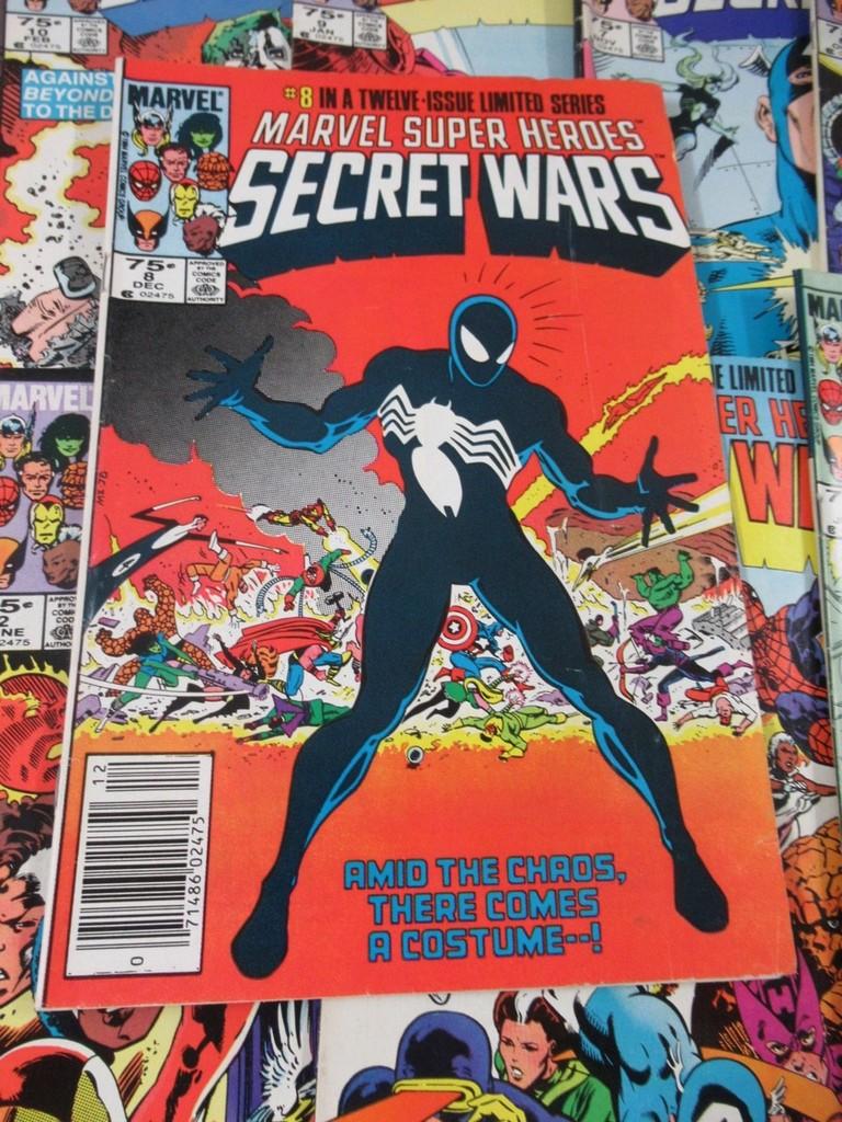 Marvel Super-Heroes Secret Wars #1-12 Set/Black Costume!