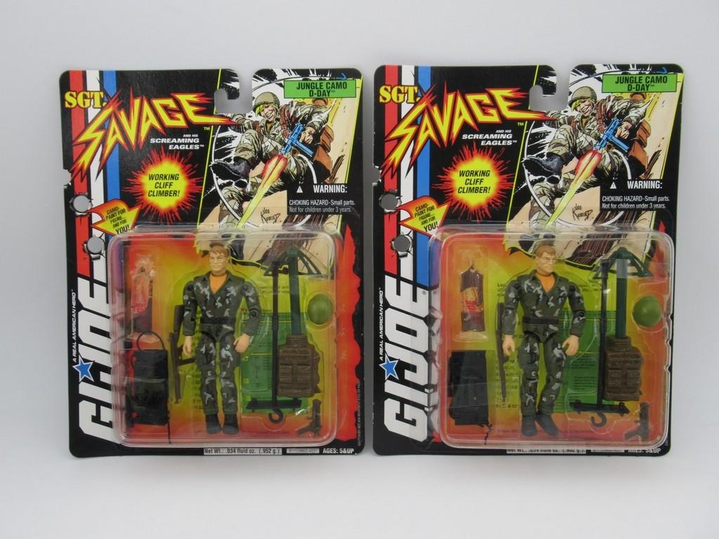 G.I. Joe Sgt. Savage/Extreme Figure Lot