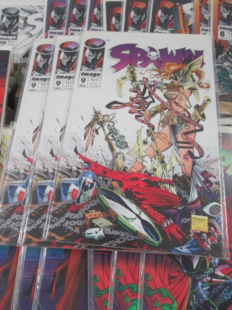 Spawn Lot of (40) Comics #1-12 + Promo/Batman+More