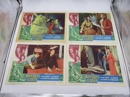 War Gods of the Deep 1965 Cult B-Movie Lobby Cards Complete Set of (8)