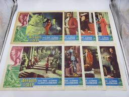 War Gods of the Deep 1965 Cult B-Movie Lobby Cards Complete Set of (8)