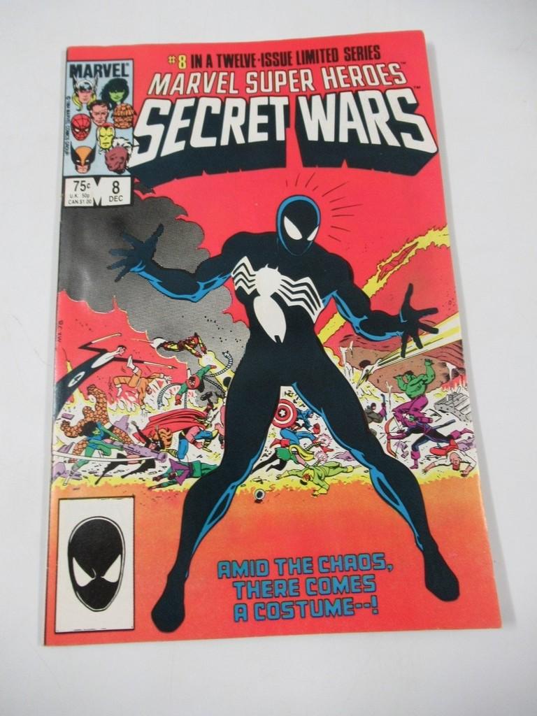 Marvel Super-Heroes Secret Wars #8/Key Black Costume