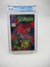Spawn #1 CGC 9.4/1st Appearance of Spawn