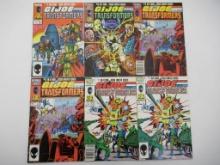 G.I. Joe and the Transformers #1-4 (1987) w/Extras