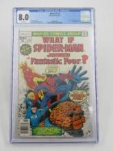 What If? #1 CGC 8.0 1977/Spider-Man Joins Fantastic Four