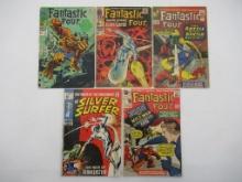 Fantastic Four #22/40/72/79 + Silver Surfer #7