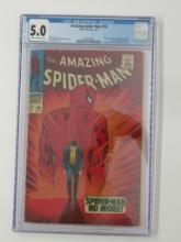 Amazing Spider-Man #50 (1967) CGC 5.0 1st Kingpin