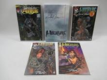 Witchblade Collected/#1 + More Signed Comic Lot/Michael Turner