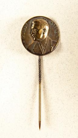 Original NSDAP Membership Pin & Hitler Pin