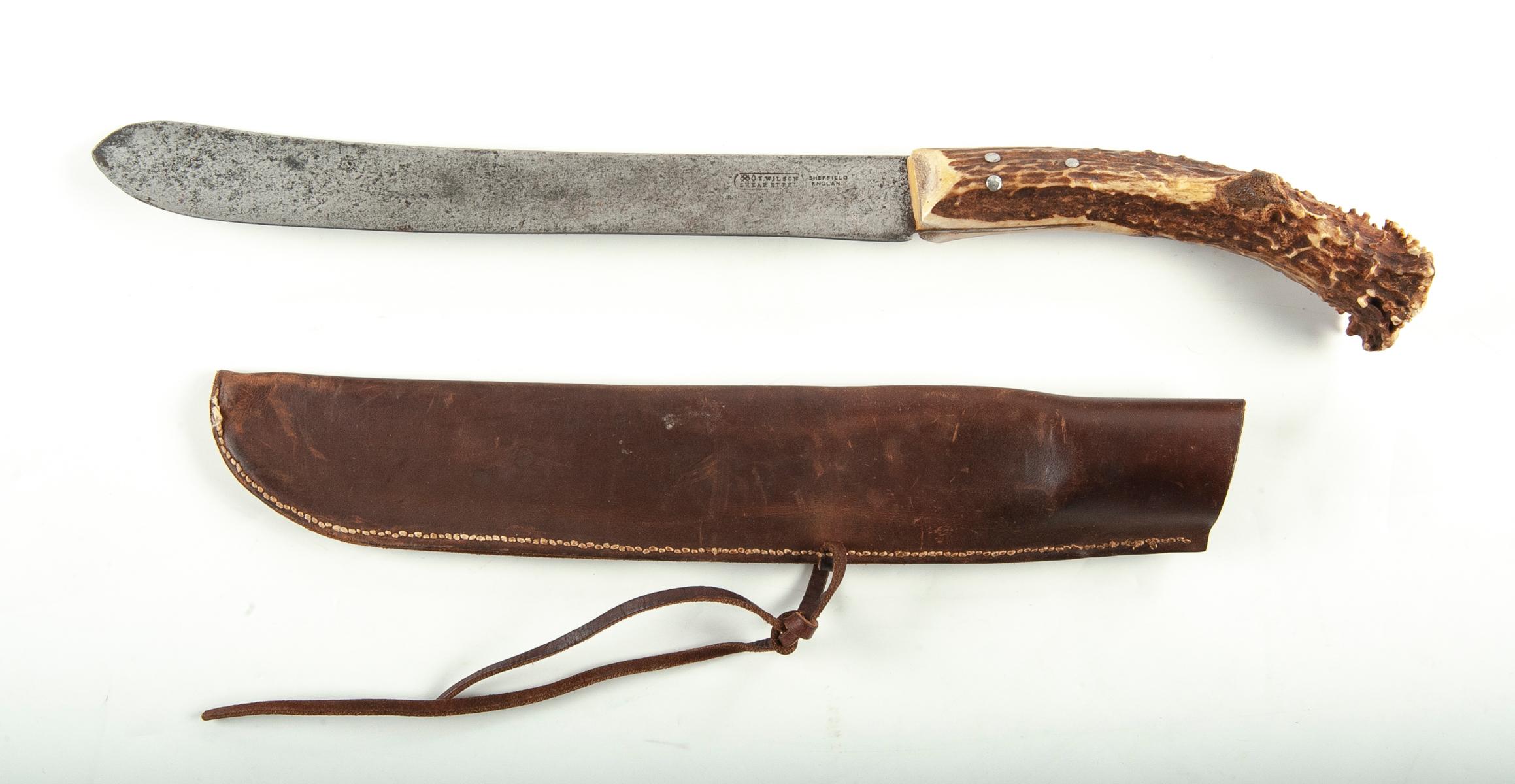 Large Woodsman's Knife w/ Sheath