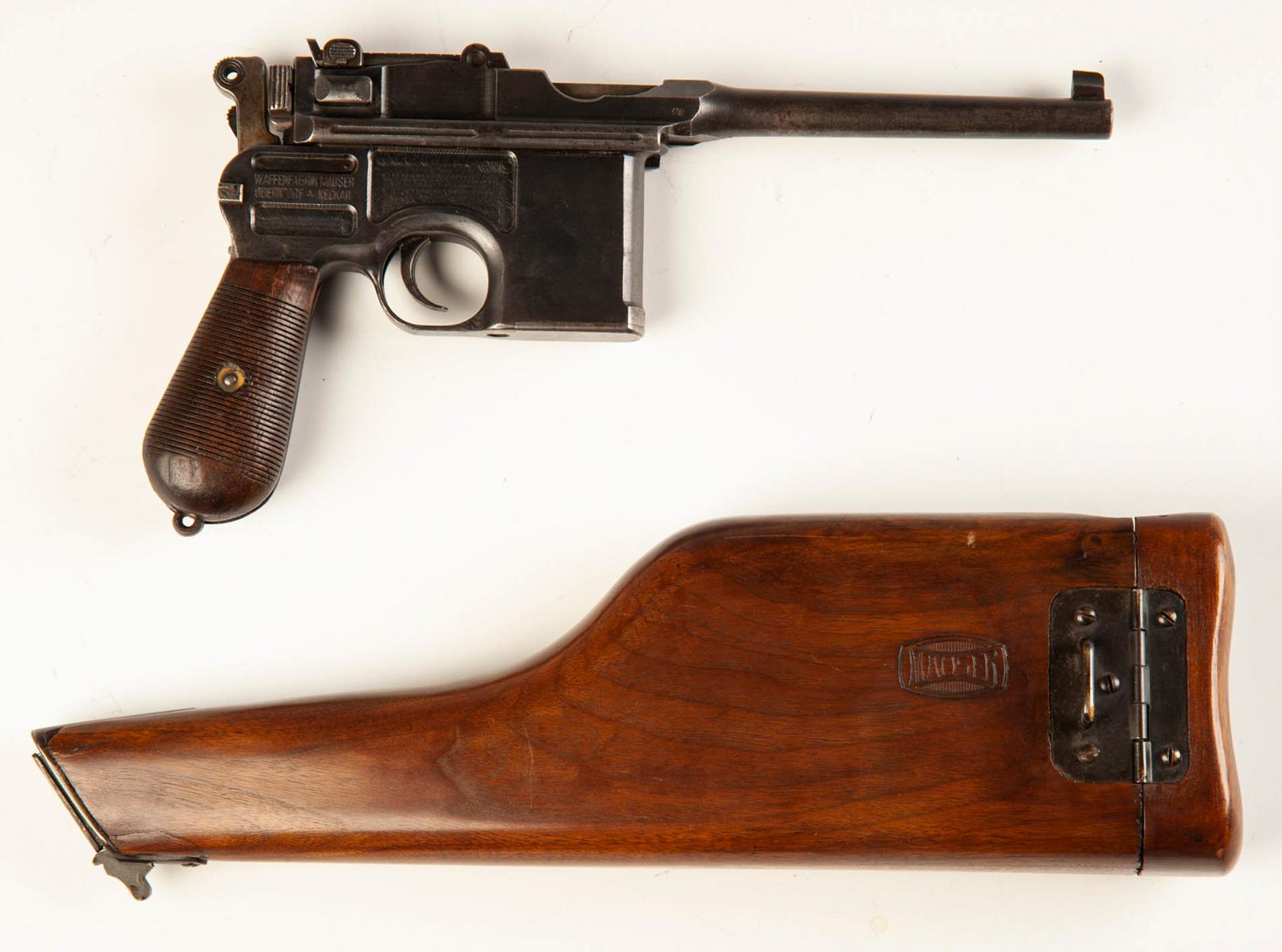 Mauser C96 Broomhandle Pistol