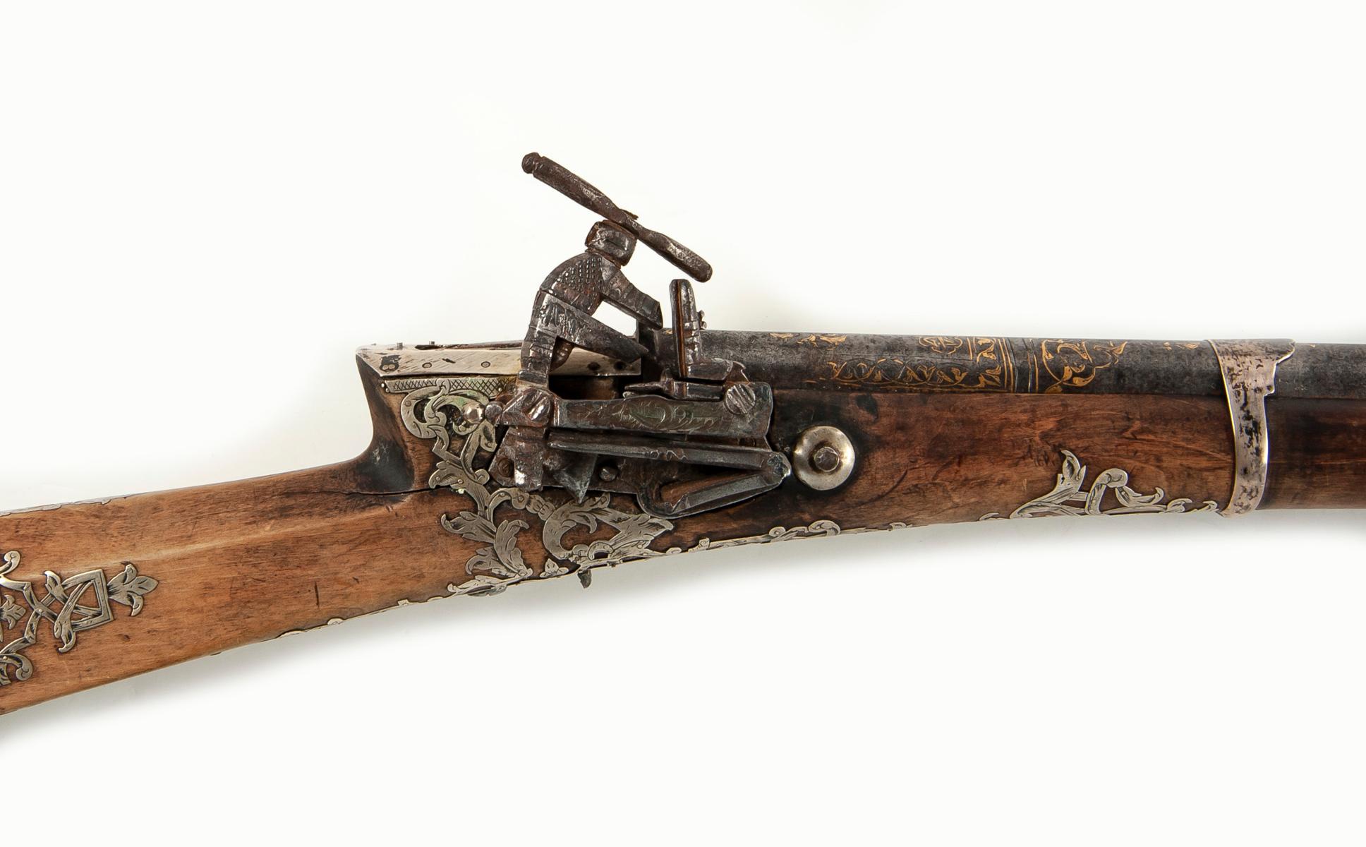 Turkish/Middle Eastern Decorated Long Gun