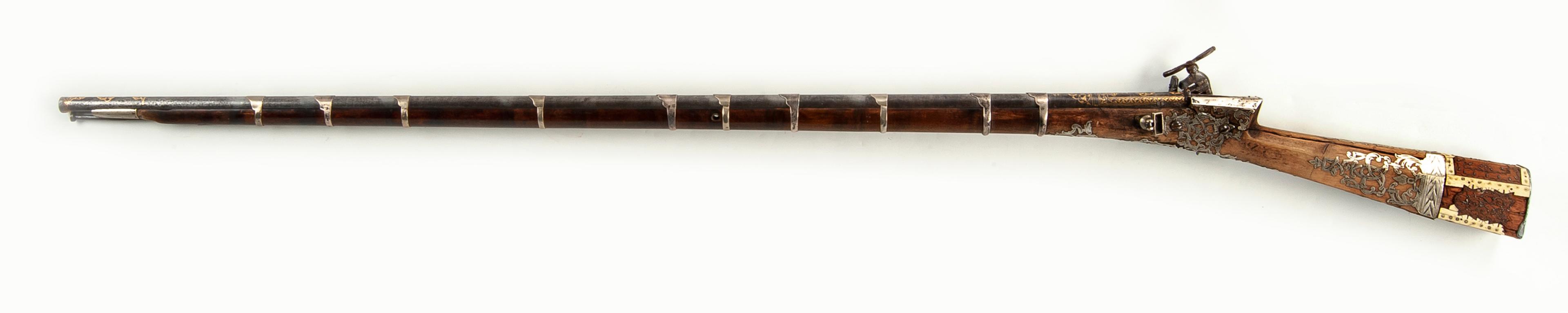 Turkish/Middle Eastern Decorated Long Gun