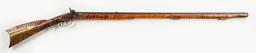 Pa. Percussion Longrifle signed Shuler, Liverpool