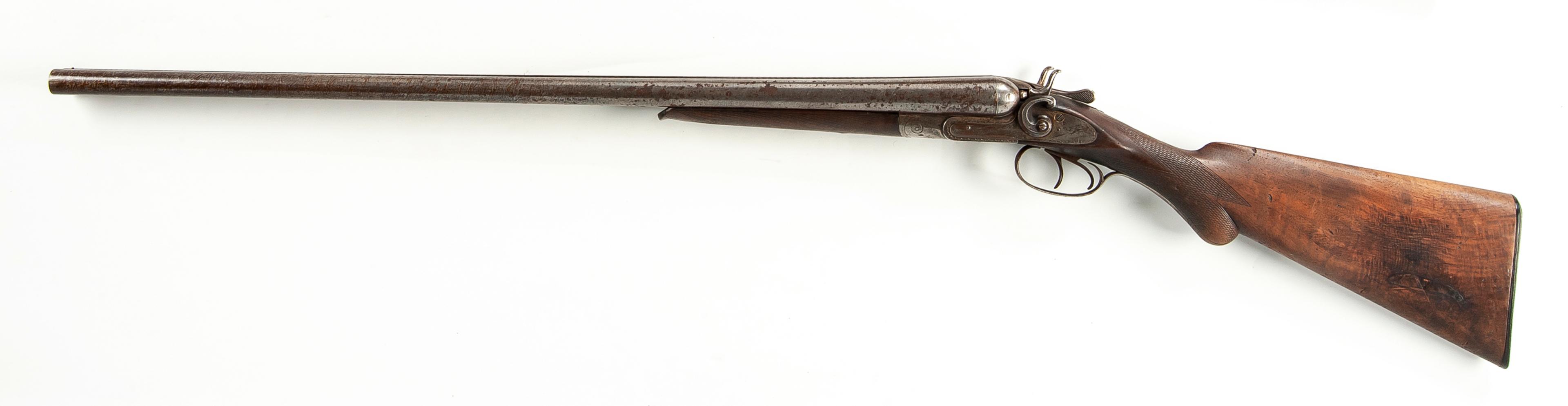 12 Ga. Damascus Double Shotgun, Manhattan Arms Co.