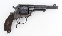 19th Century Belgian Five-Shot .40cal Revolver