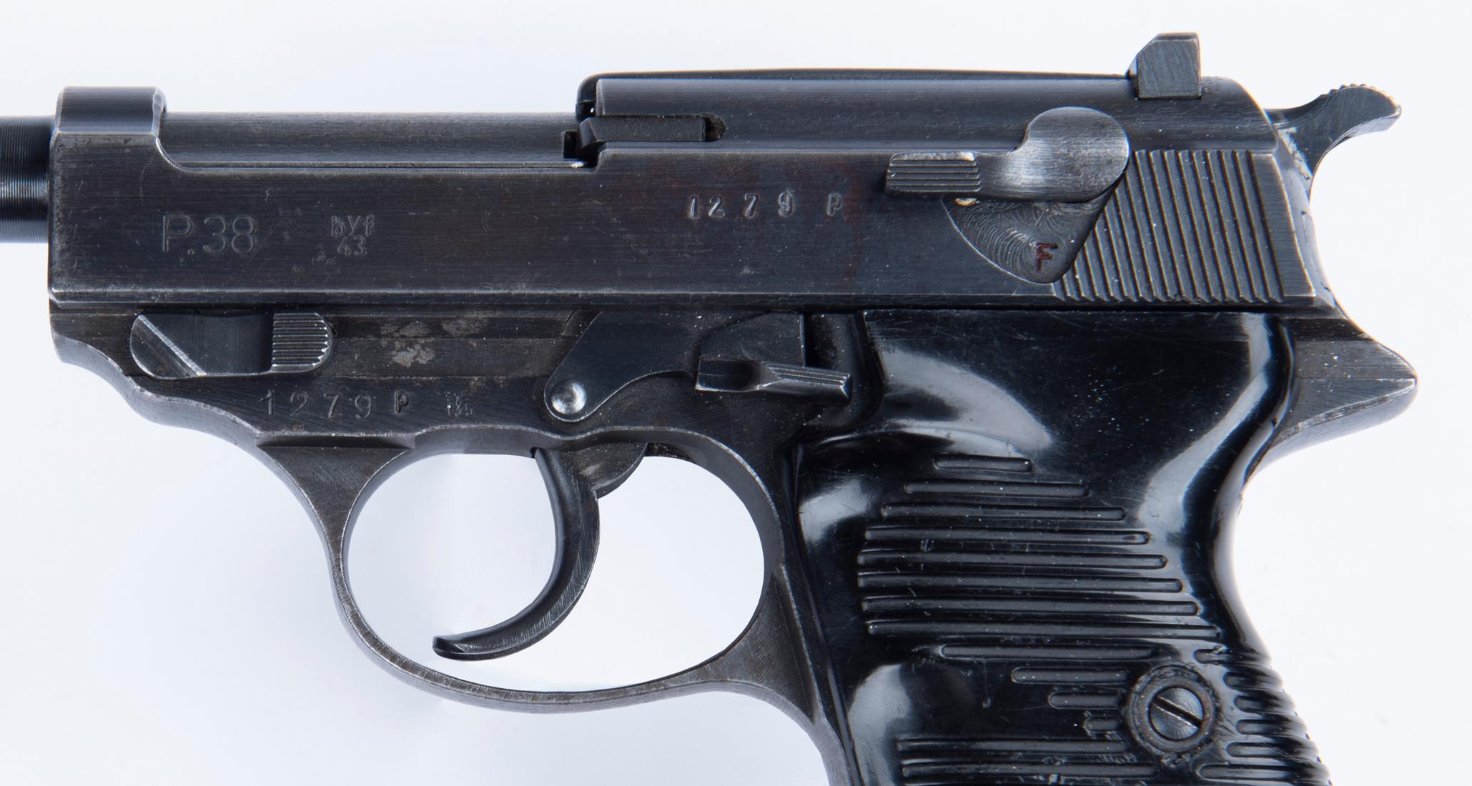 WWII German P38, byf 43, 9mm Semi-Auto Pistol