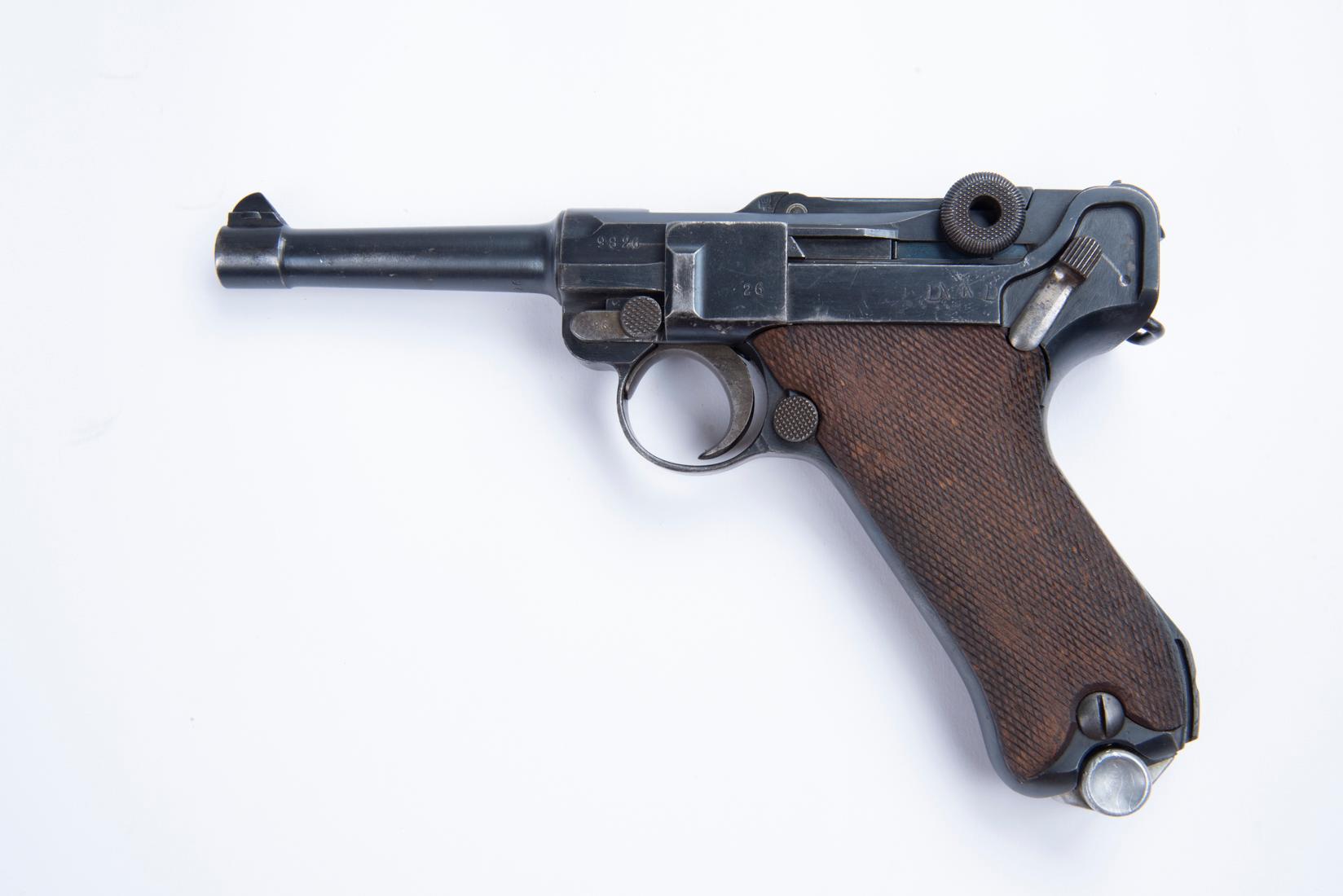 P08 Luger, DWM 1917, Cal. 9mm Parabellum