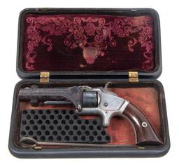 S&W First Model Second Issue .22 Revolver w/ Case