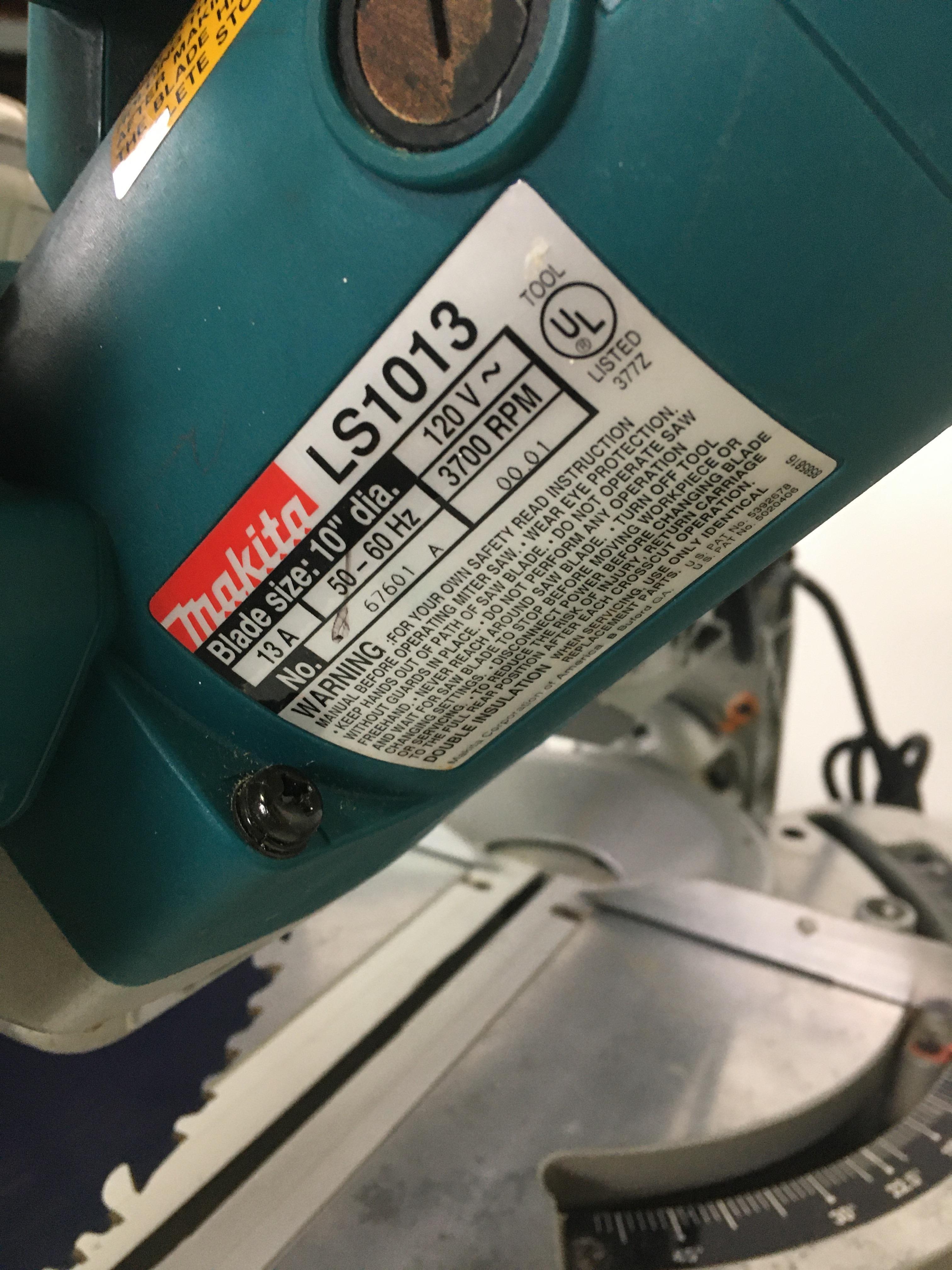 Makita LS1013 10” Slide Compound Saw