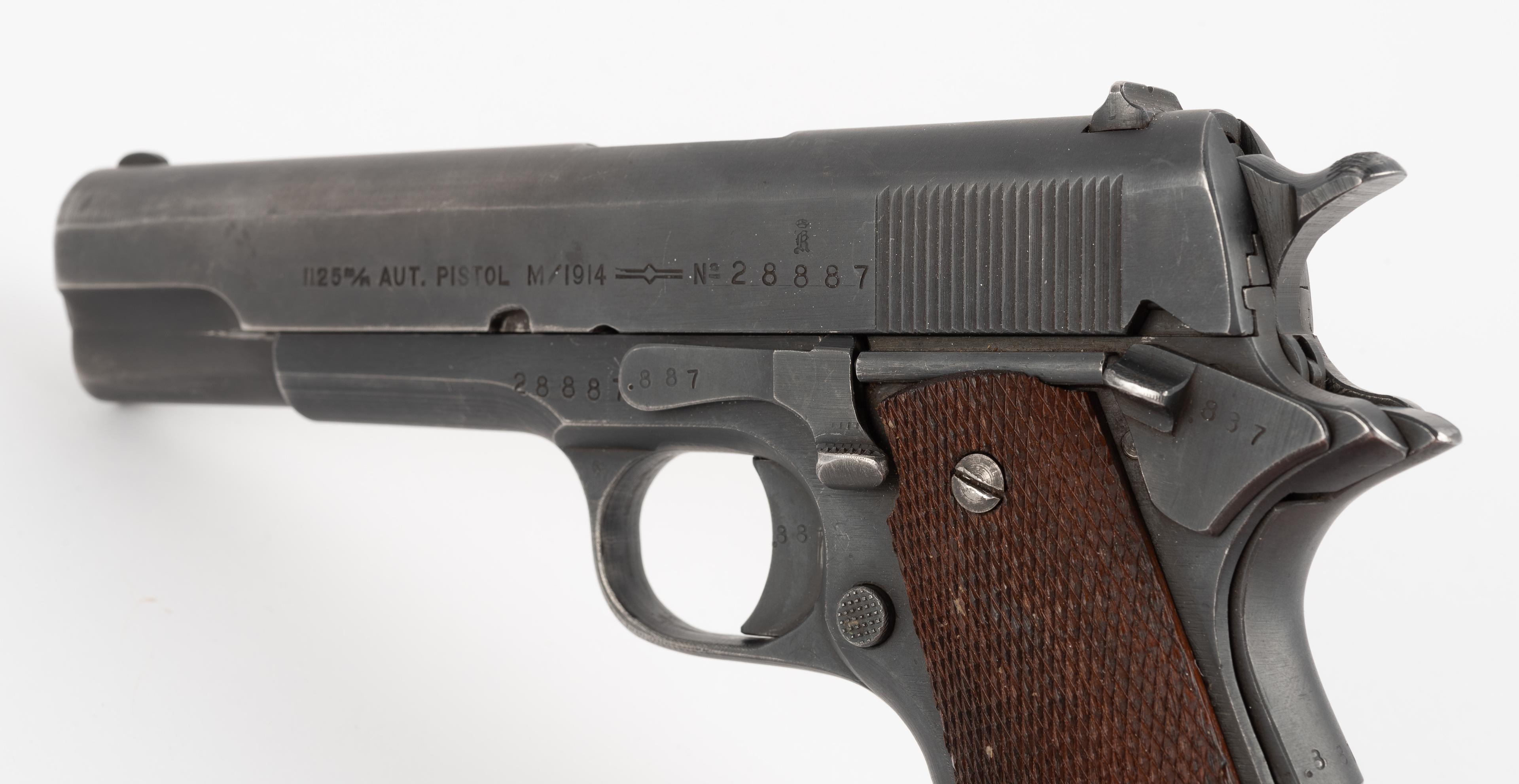 Norwegian M1914 Semi-Auto Pistol, 11.25mm (.45)