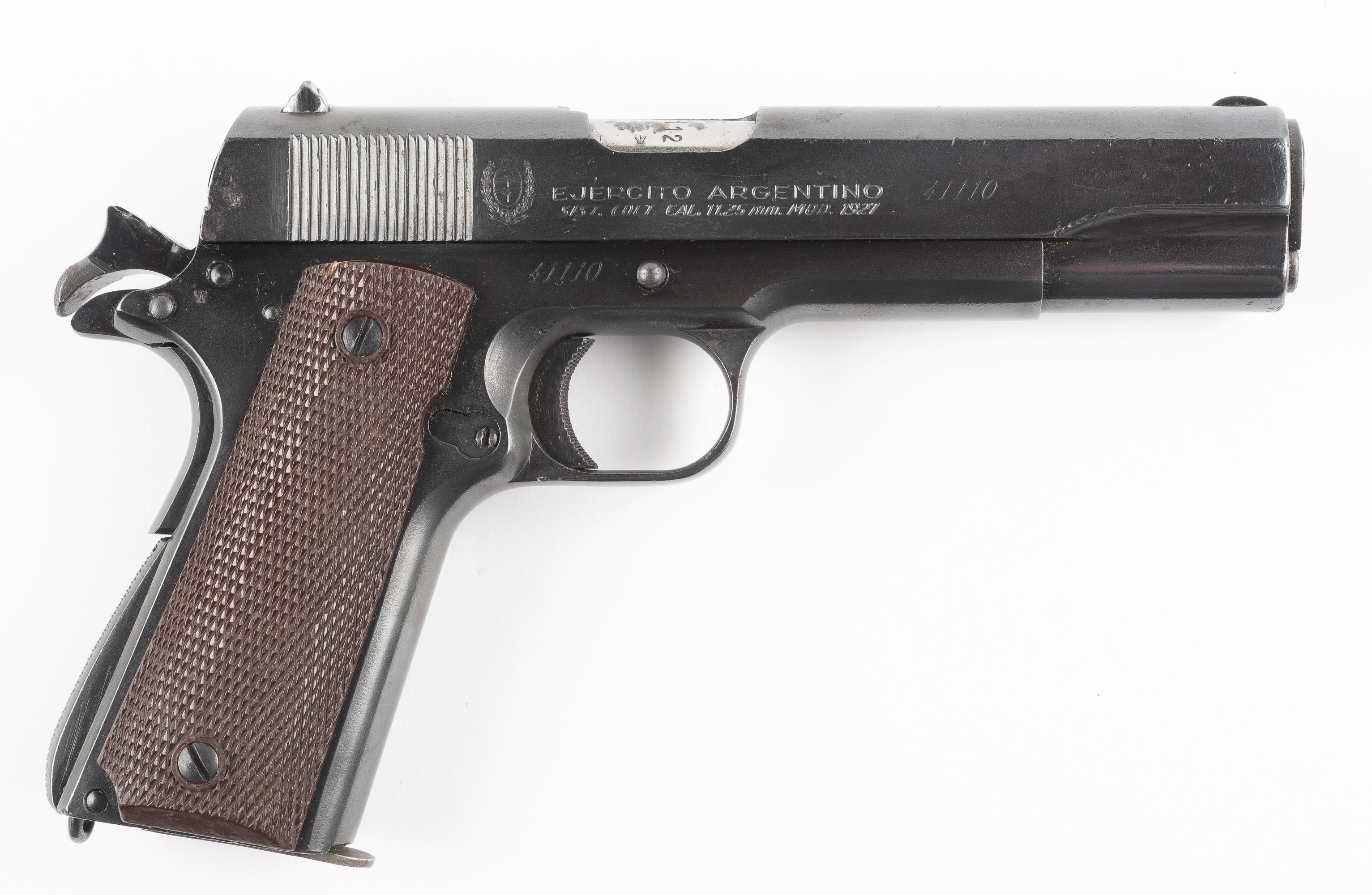 Ejercito Argentino Systems Colt 1927 Pistol, .45