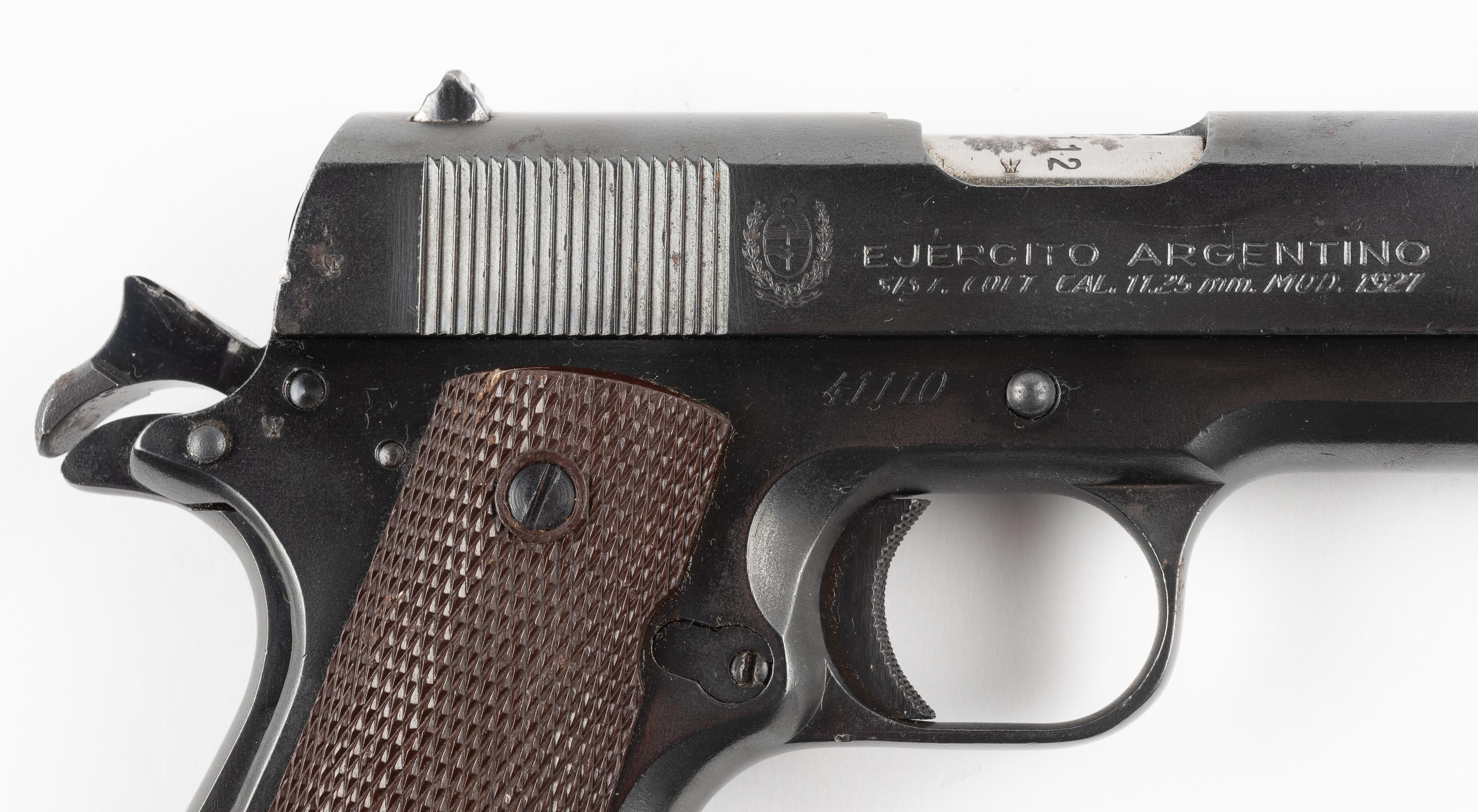Ejercito Argentino Systems Colt 1927 Pistol, .45