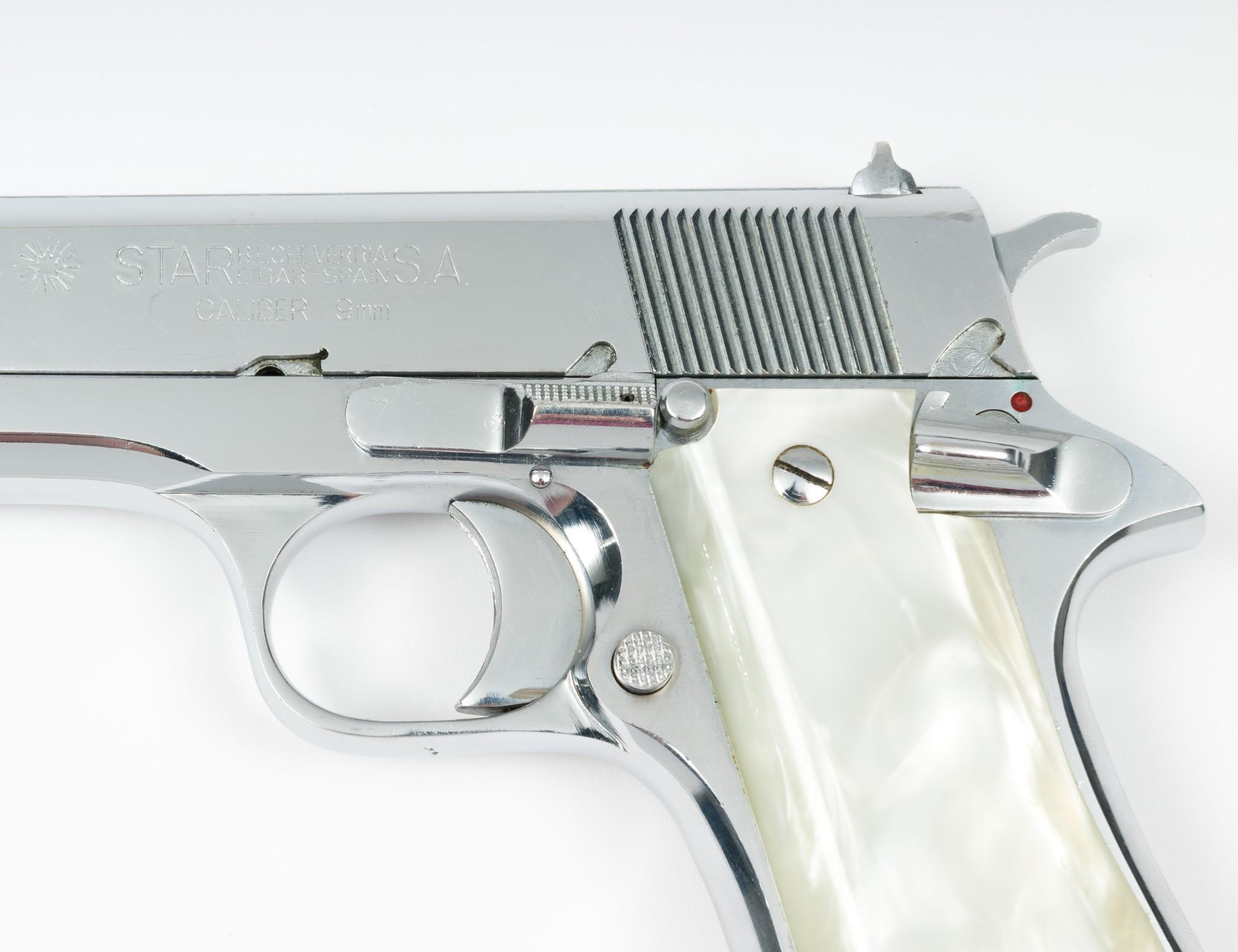 Star Model BM Semi Auto Pistol, Cal. 9mm Luger