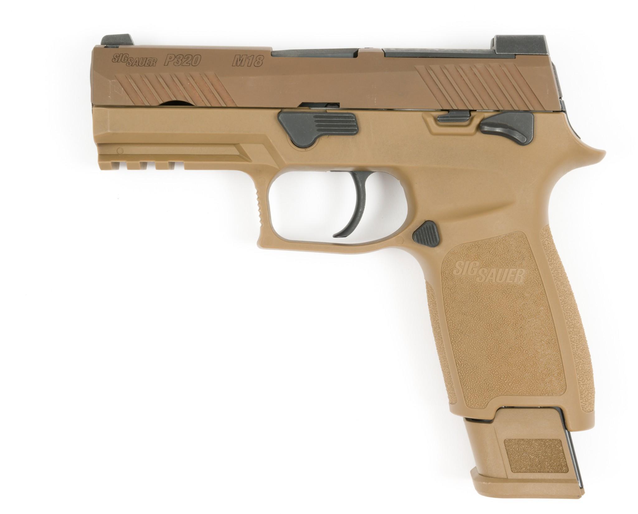 Sig Sauer SIG P320 M18 Semi Auto Pistol, Cal. 9mm