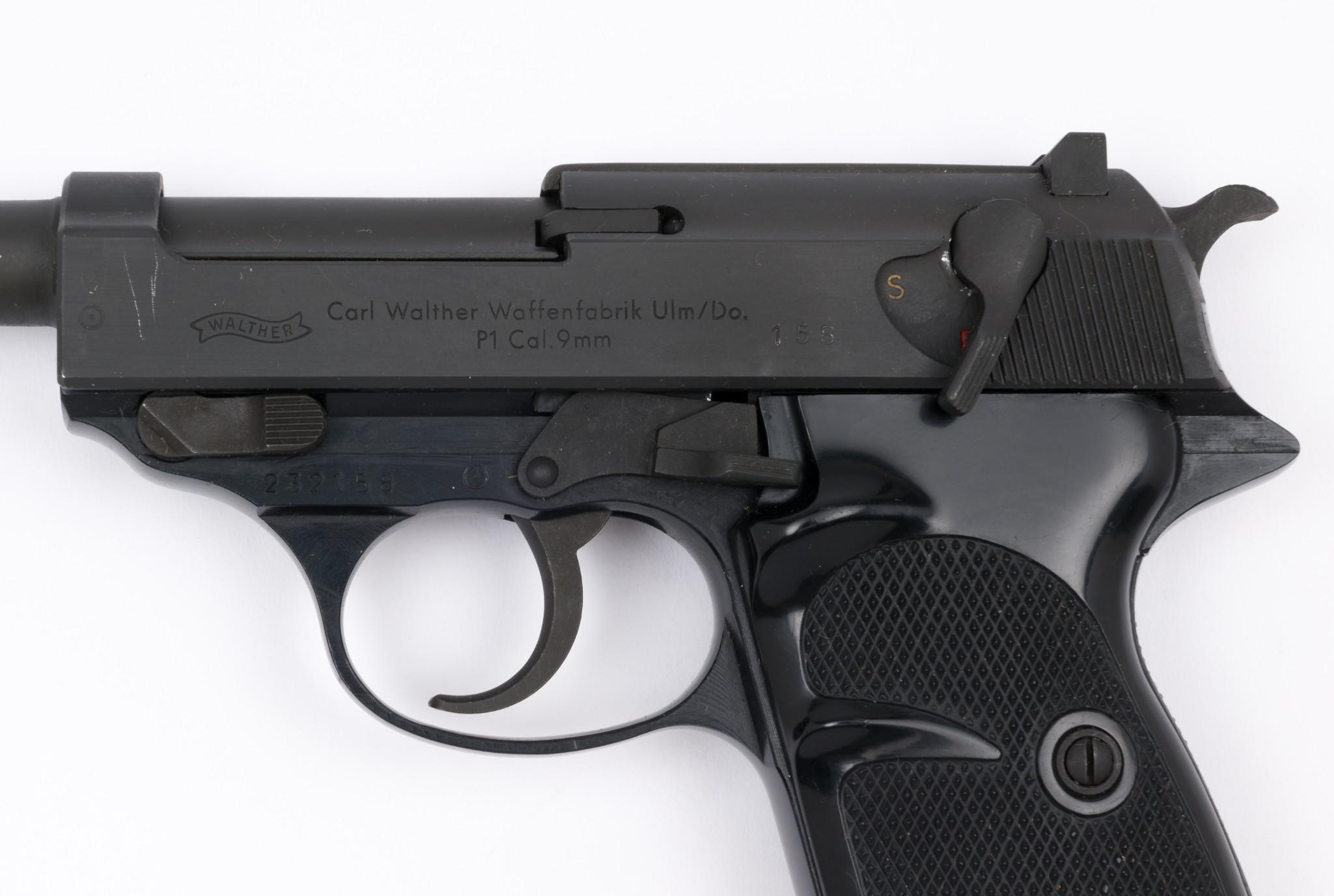 Walther P1 (Selbstlade Pistole P38) Semi-Auto Pistol, Cal. 9mm