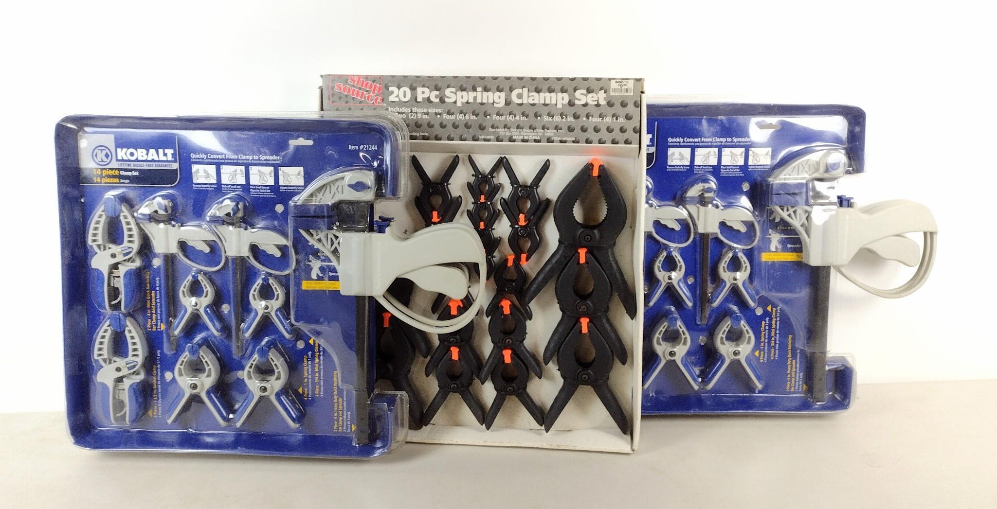 3 Clamp Sets incl Kobalt