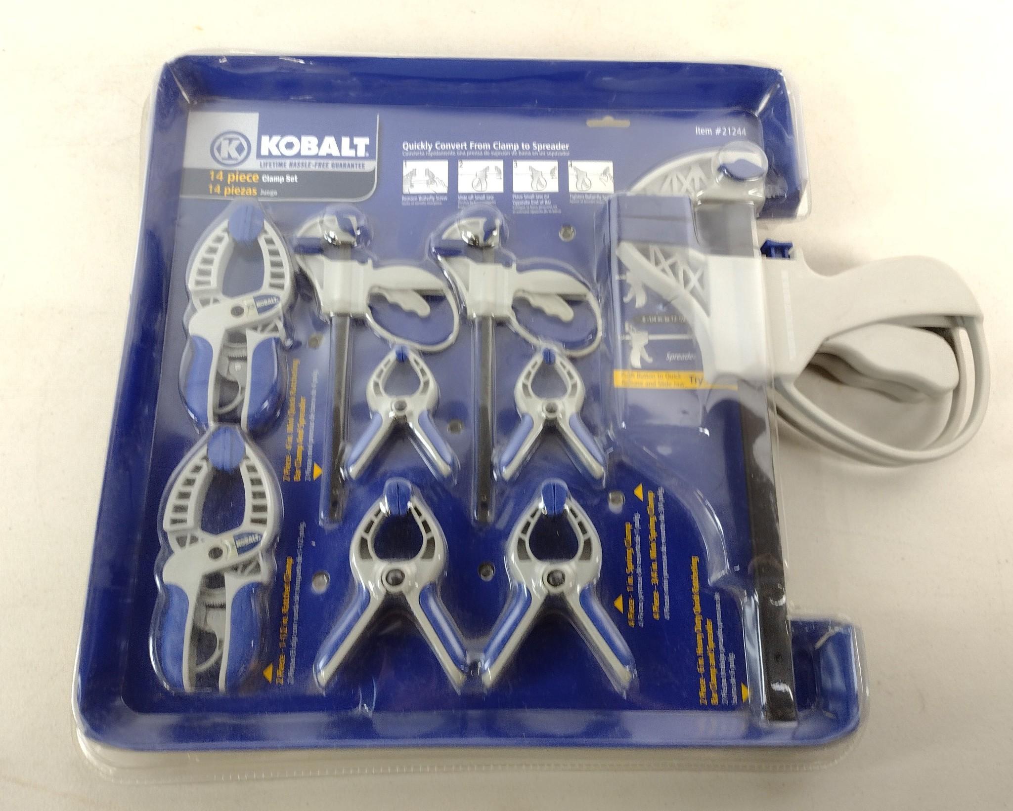 3 Clamp Sets incl Kobalt