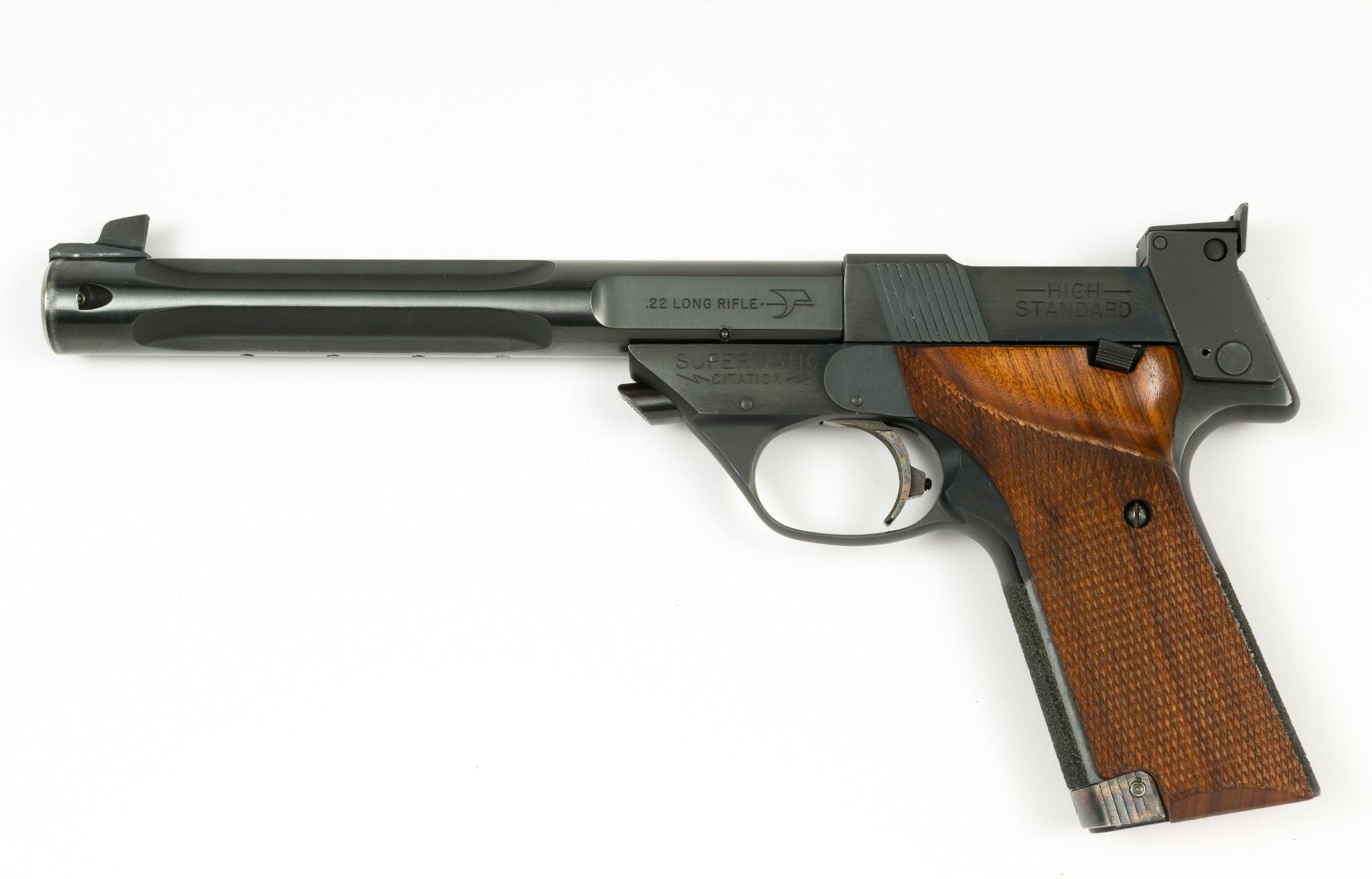 High Standard Military Model 106 Supermatic Citation .22 Pistol