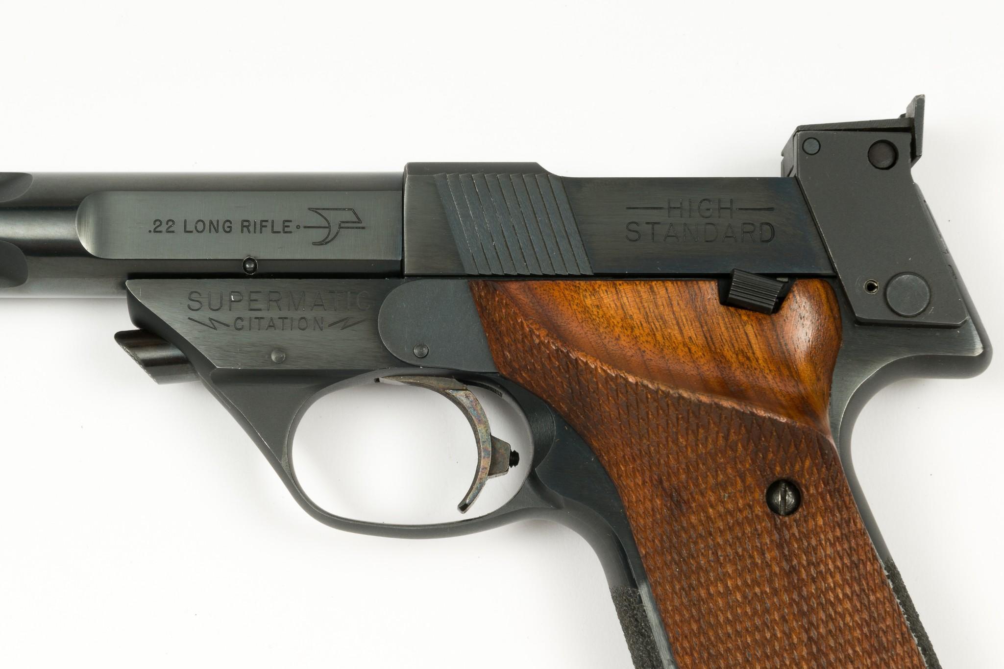 High Standard Military Model 106 Supermatic Citation .22 Pistol