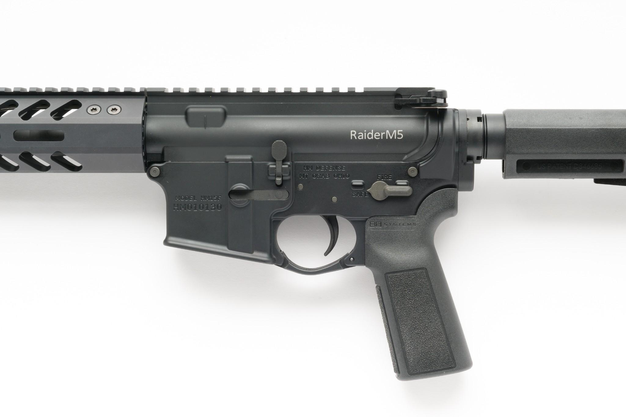 HM Defense Raider M5 Tactical Semi Auto Pistol, Cal. .223