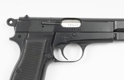 Argentine Hi-Power Semi Automatic Pistol, Caliber 9mm Luger