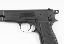 Argentine Hi-Power Semi Automatic Pistol, Caliber 9mm Luger