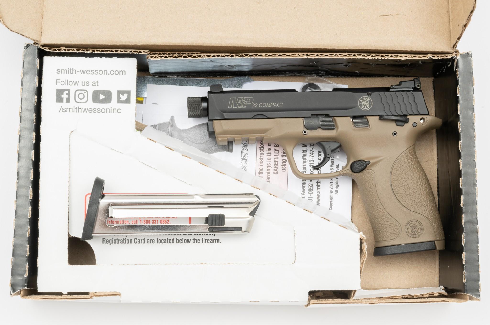 Smith & Wesson M&P .22 Compact Semi Auto Pistol