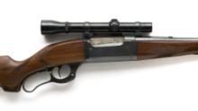 Savage  Model 99 Lever Action Rifle W/ Scope, Caliber .300 Savage