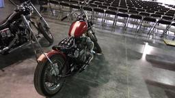 1974 Honda CB750 Custom Chopper Motorcycle,