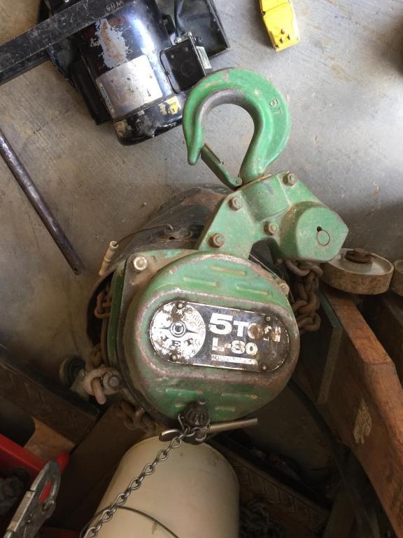 Jet 5 Ton Chain Hoist,