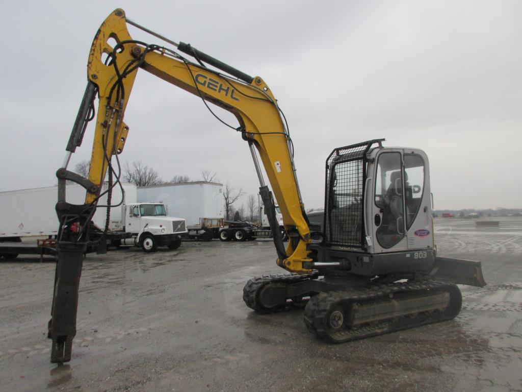 Gehl G8003RD Excavator,