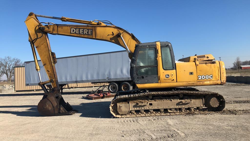 2006 Deere 200C LC Excavator,