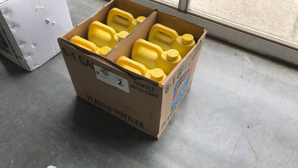 Unused Six 1 Gallon bottles of antifreeze