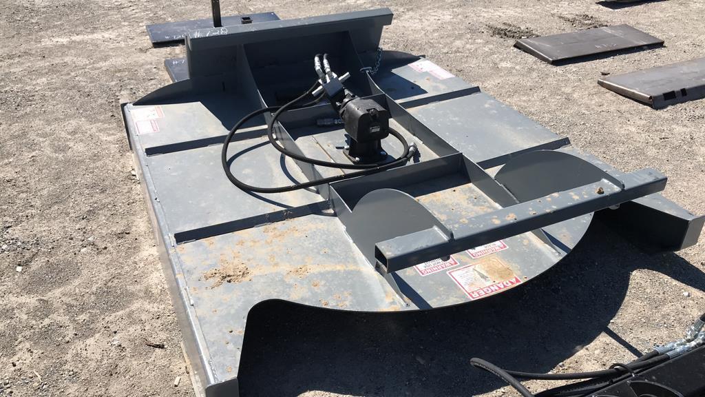 Brush Mower Skid Loader Attachment