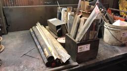 Assorted welding rods