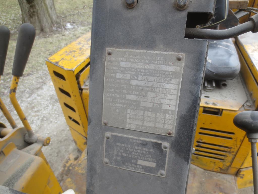 Allis Chalmers AAC801PC 7,000# Forklift,