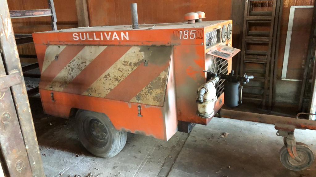 Sullivan D185Q Towable Air Compressor